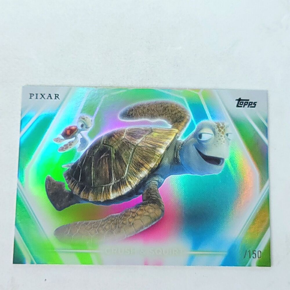 Crush Squirt Topps 2026 Disney Neon Holo Parallel Refractor Limited ???/150